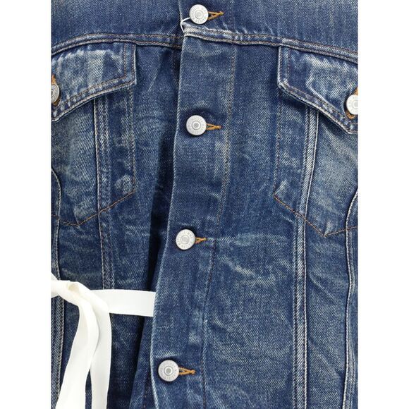 Mm6 Women Denim Jacket - Picture 3 of 3